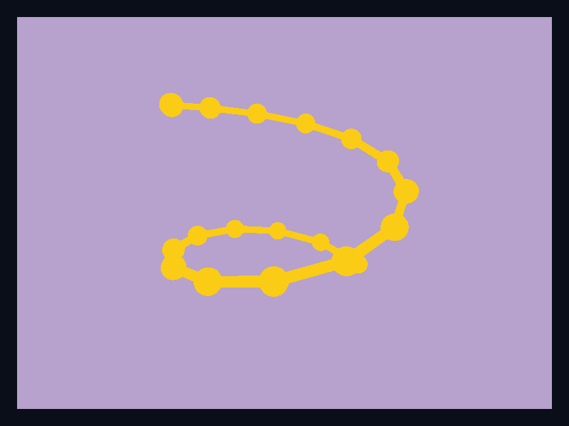 3D spiral line screenshot