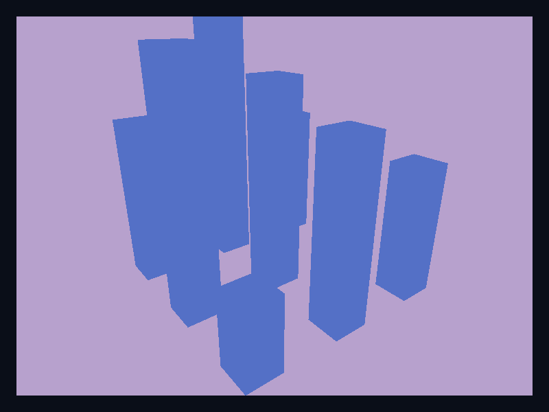 3D grid bars chart screenshot